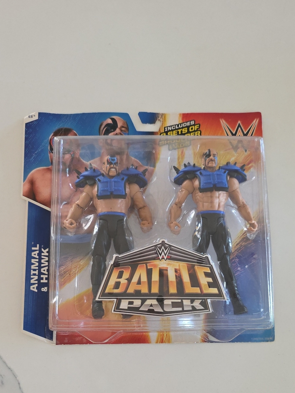 WWE Mattel Battle Packs Series 34 Legion of Doom Road Warriors Animal & Hawk